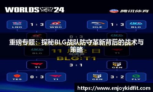 重磅专题：探秘BLG战队防守革新背后的战术与策略