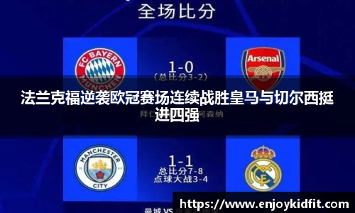 法兰克福逆袭欧冠赛场连续战胜皇马与切尔西挺进四强